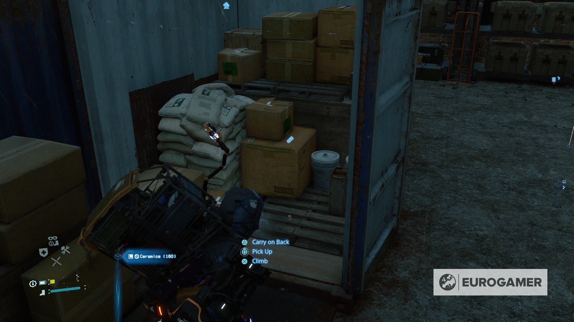 Death Stranding Memory Chip locations What 'glowing' objects mean and